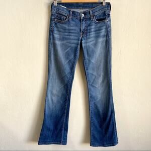 Citizens Of Humanity Blue Boot Cut Jeans